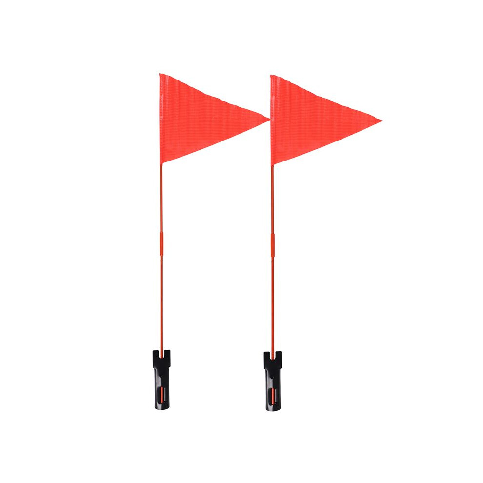 6Ft Bicycle Safety Flag Pole,Flag With Mounting Bracket,Height Adjustable Waterproof Flag For Safety Outdoor Cycling 6033556468271