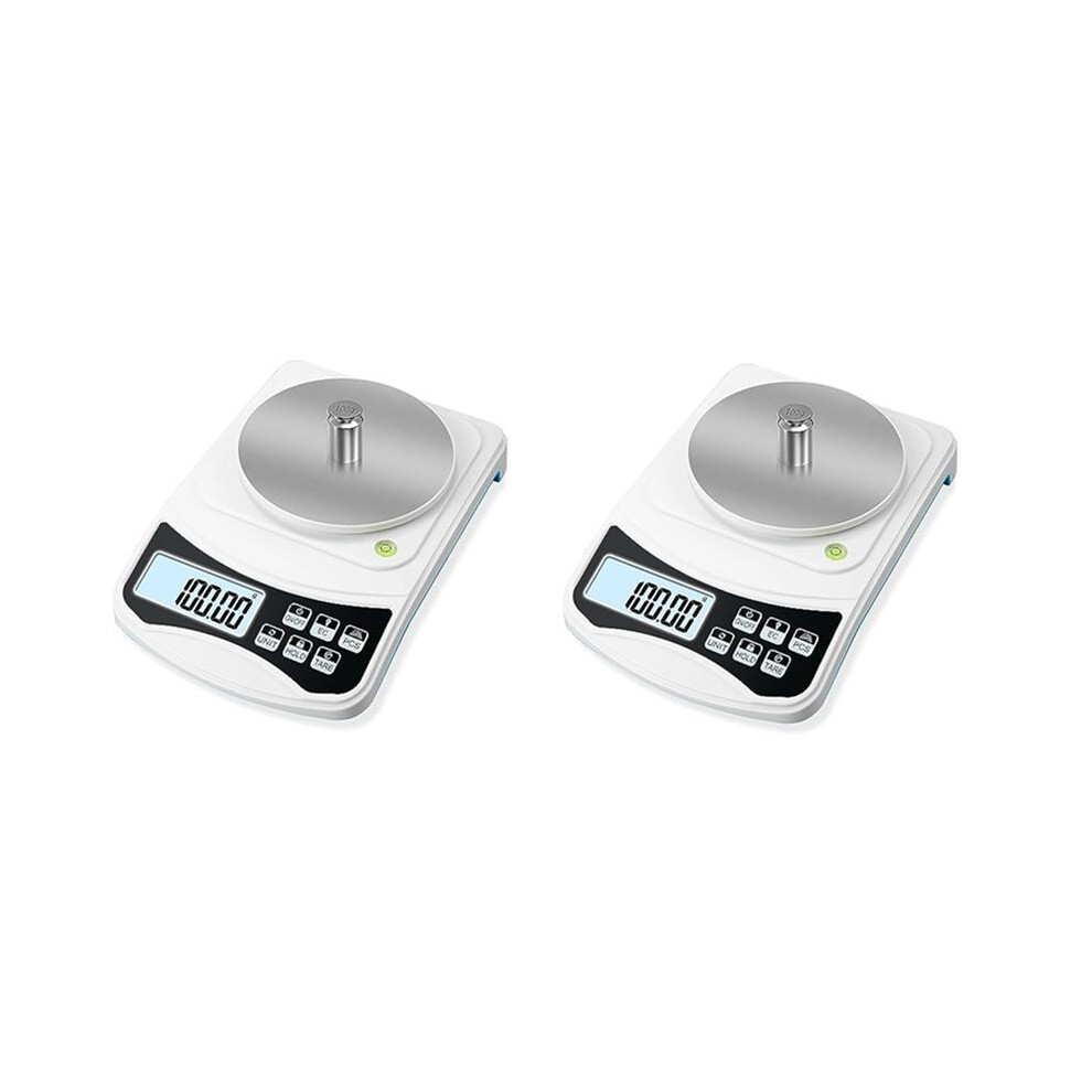 2X Digital Lab Scale, Gram-Scale 1000G 0.01Gaccuracy, Multi-Function High Precision Electronic Scale With 100G Weight 4713630029858