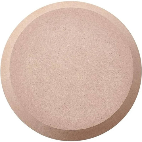 2X Round Pottery Tools Ceramic Plate Forming Mold Wooden Density Plate Printing Blank Stripping Mud Plate Forming Tool 1