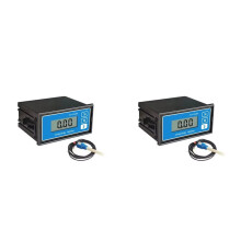 2X CCT-3320V Conductimètre-Résistivimètre, Analyse en Ligne de la Qualité de L'Eau, Plage de Mesure 0-2000, Mesure Du PH
