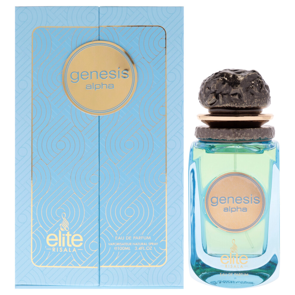 Risala Pink Elite - Genesis Alpha By For Men - 3.4 Oz Edp Spray