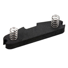 3X Humbucker Pickuphöjdjusteringsplatta med Fjäder för Elgitarr