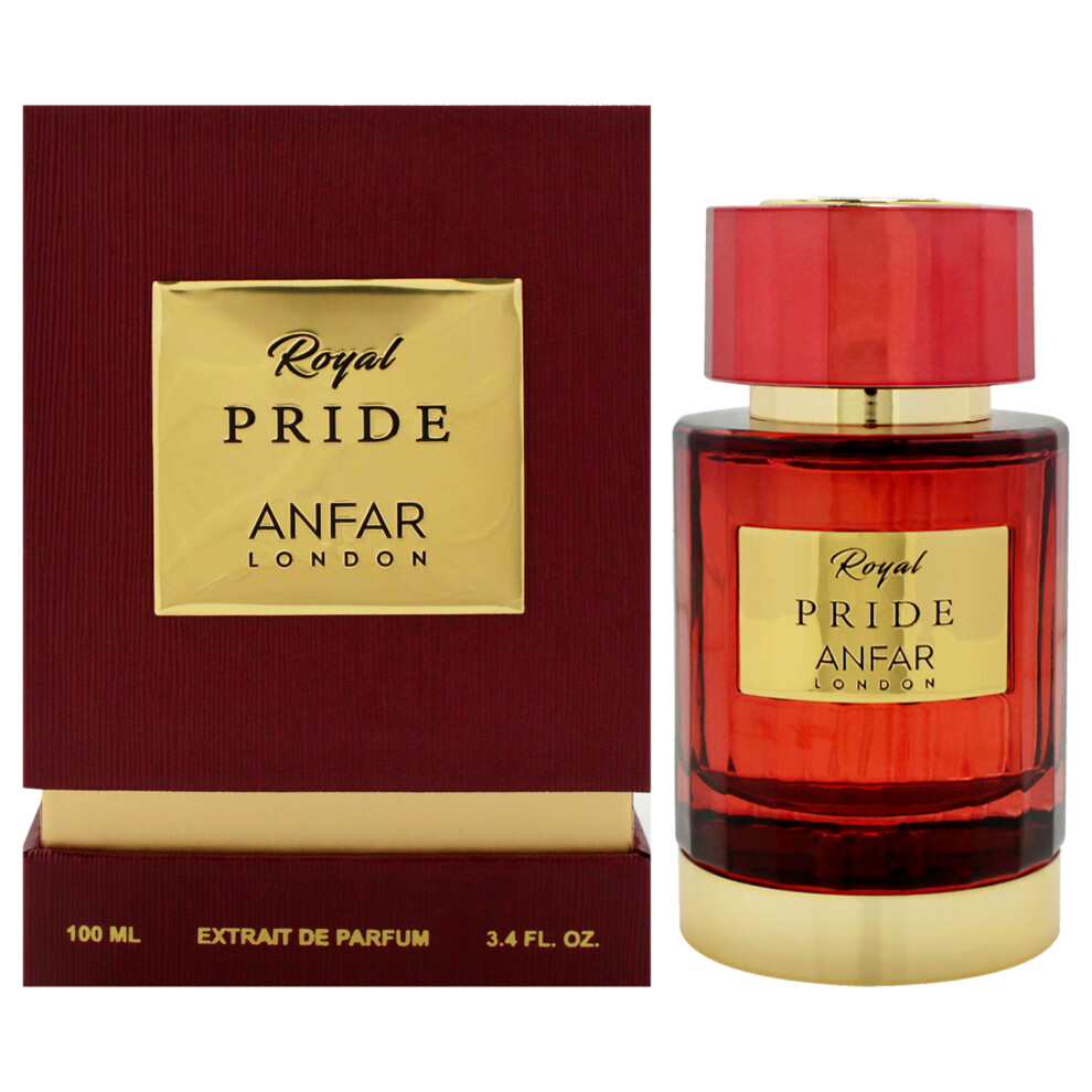 Anfar Royal Pride By For Unisex - 3.4 Oz Extrait De Parfum Spray