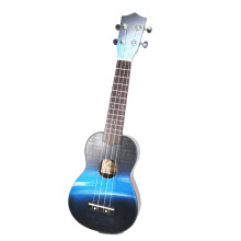 Soprano Ukulele 21" Wood Uklele Hawaiian Guitar Students Kids Guitar Stars