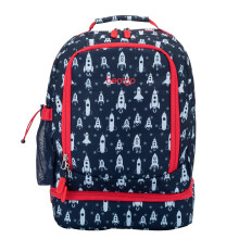 Bentgo Kids 2-in-1 Rucksack & Isolierte Lunch-Tasche - Robuster 16" Rucksack & Lunchbehälter für Schule & Reisen