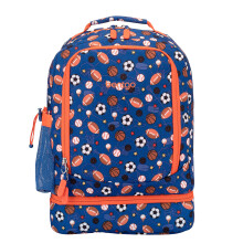 Bentgo Kids 2-i-1 Ryggsäck & Isolerad Lunchväska - Hållbar 16" Ryggsäck & Lunchbehållare