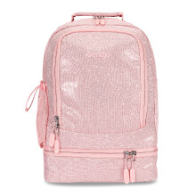 Bentgo Kids 2-in-1 Rugzak & Geïsoleerde Lunchtas - Glitter 16" Rugzak voor School & Reis