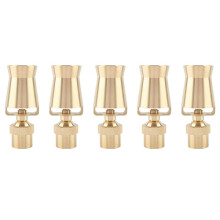 5X Brass Durable Adjustable Ice Tower Cascade for Fountains Sprinkler (1 Inch DN25)