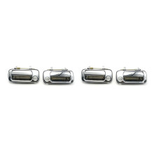 4x Car Front Left+Right Exterior Outside Door Handle 69210-60010,69220-60010 for Land 80 LC80 1991-1997