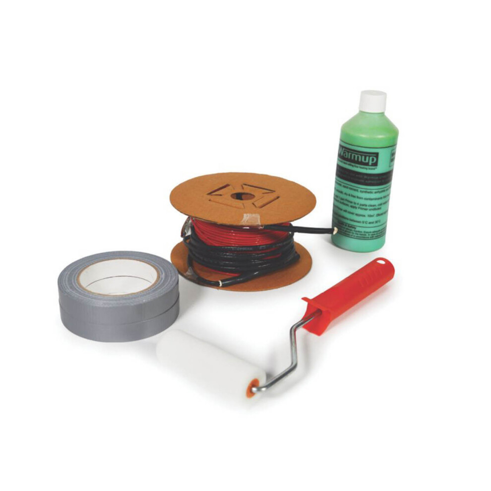 Warmup Underfloor Heating Loose Cable Wire Kit Electric For Compact Spaces 800W 5034526398001