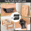 8PC 90 Degree Folding Table Leg Brackets Self Lock Foldable Hinge DIY Heavy Load 7