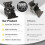 8PC 90 Degree Folding Table Leg Brackets Self Lock Foldable Hinge DIY Heavy Load 5
