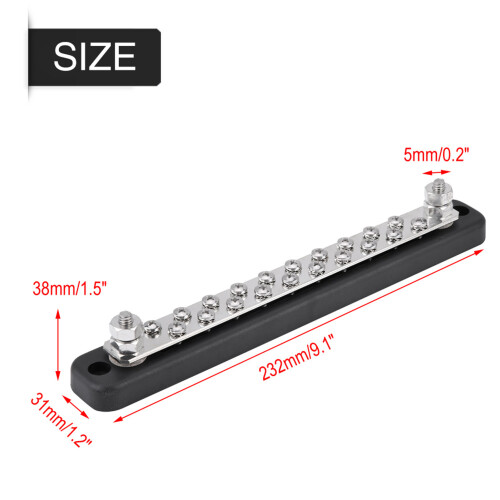 130A 150A High Current Bus Bar Terminal 2