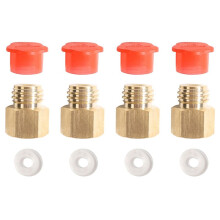 4X le Filetage de Flux de Cylindre de Soude Convertit L'Adaptateur Match Quooker Carré Tank Femelle Tr21-4 en Mâle Tr21-3