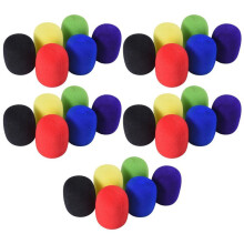 120 Pack Thick Handheld Stage Microphone Windscreen Foam Cover Karaoke DJ (12 Color)