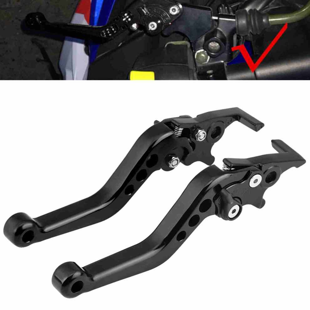 Cnc Aluminium Motorcycle Brake Levers Black 7293282933354
