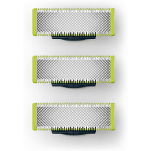 Vervangende messen voor trimmer en scheerapparaat, 3 stuks, nauwkeurig trimmen, compatibel met QP230/50