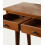 Rustic Dark Wood Entry Console Table with Drawers 6