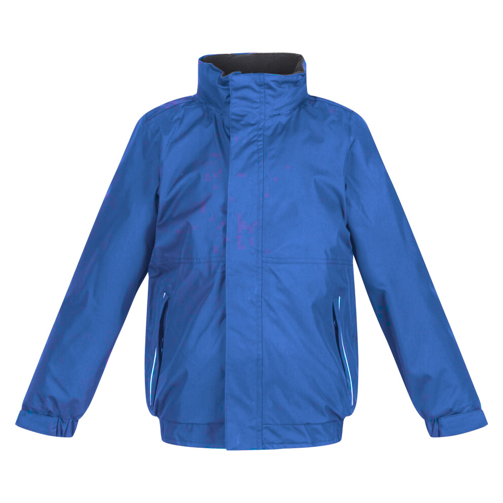 Regatta (34, Royal/Navy) Kids Unisex Thermoguard Fleece Lined Dover Jacket (Windproof & Waterproof) Multicoloured