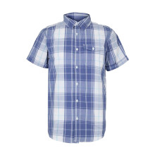 Bench Mens Plaid Short-Sleeved Shirt