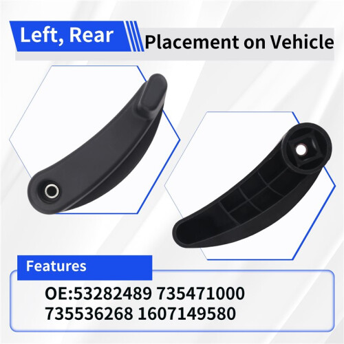 Rear Left Internal Door Handle for  Ducato  Boxer  Relay 250