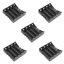5Pcs Li-ion DIY Battery Plastic Case Holder for 4x3.7V 18650 Battery