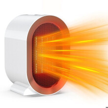 Keramický elektrický ventilátorový ohřívač 1200 W, rychlé vytápění, tichý provoz, nízká spotřeba energie, přenosný doplň