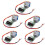 5 Set 28BYJ-48 ULN2003 5V Stepper Motor + ULN2003 Driver Board Suitable for Driver Test Module DIY Kit 1