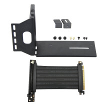 GPU-Standaard Verticale Houder voor Beeldkaart met PCI Express-Verlengkabel Vaste GPU PCI-E Ingebouwde Verticale Beugel