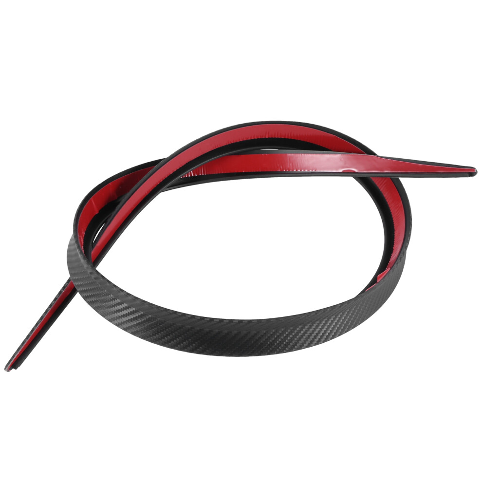 1.2M Universal Roof Spoiler Carbon Fiber Tail Wing Spoiler Rear Trunk Spoiler For 4711053396786