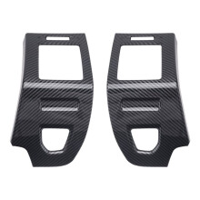 for PAJERO 2007-2019 Car Air Conditioning Dashboard Outlet Vent Cover Trim Frame Inner Accessories