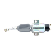 24V Generator Set Engine Stop Solenoid Valve Excavator Fire Extinguisher Flameout Fuel