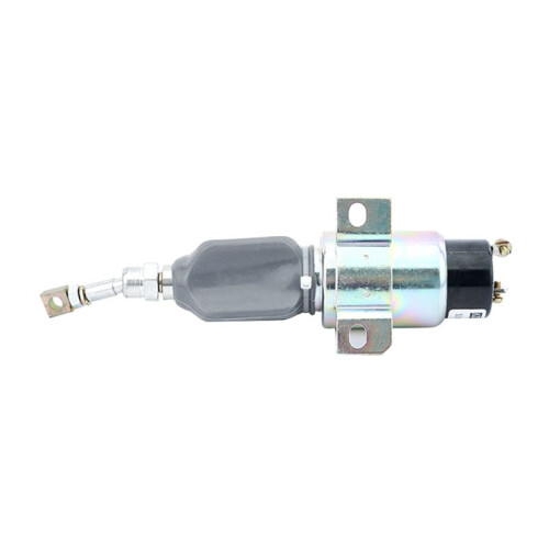 24V  Generator Set Engine Stop Solenoid Valve Excavator Fire Extinguisher Flameout Fuel