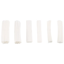 100 pcs heat shrink tube casing heat shrink tube color:white