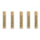 5 StüCk MittelgroßE Holzthermometer, Glasthermometer und Haushaltsthermometer 1