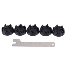 6 Paquetes 9704230 Acoplador de Licuadora Piezas de Repuesto de Acoplamiento de Licuadora con 1 Llave Compatible con para Ayuda de Cocina WP9704230VP
