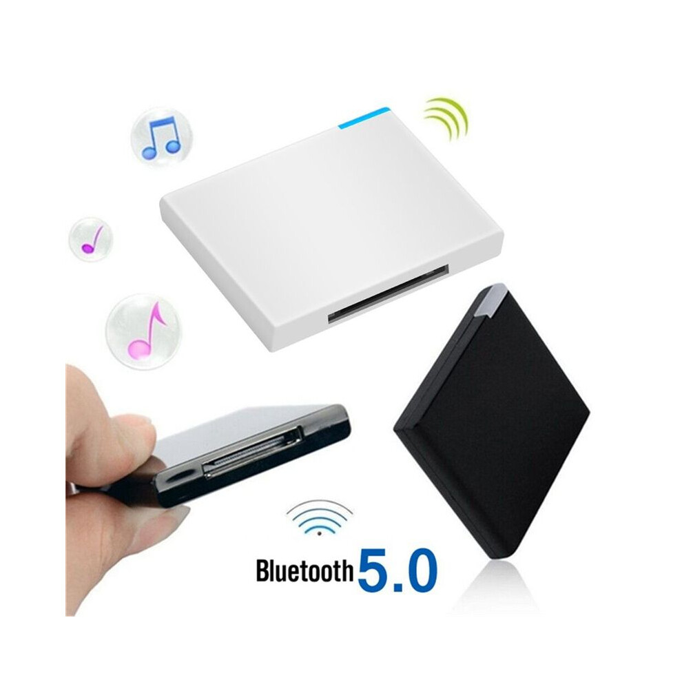 30Pin -Compatible 5.0 Audio Receiver Stero Wireless Music Adapter A2dp For / Speaker Sound Dock Black 4712370289577