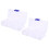 2Pcs 10-Slot Portable Plastic Resistors Electronic Component Case Box 1