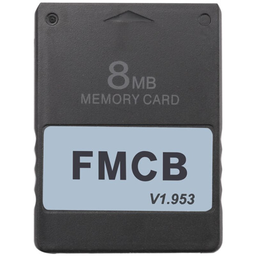 FMCB Free McBoot Card V1.953 per  PS2 -2 Memory Card OPL MC Boot (8MB)