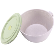 2X Microwave Noodle Bowls with Lid-40 OZ Large Wheat Straw Soup Mug with Phone Holder-Microwave&Dishwasher Safe