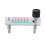 0.1-5LPM 1L Oxygen Flow Meter Flowmeter with Control Valve for Oxygen Air Gas 1