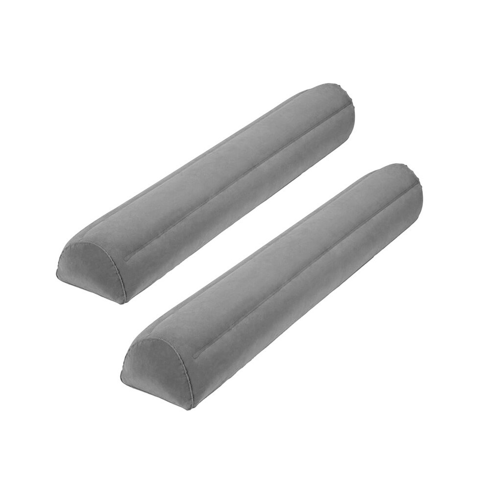 2Pack Travel Bed Rails for Toddlers Non-Slip Soft Flocking Portable Inflatable Bed Rails for Toddlers