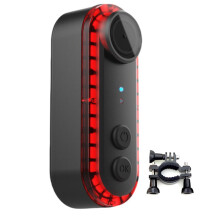 Waterproof Bike Dash Cam Rear Warning Taillight Cycling Video Recorder Saddle Post Mount Brackets Pre-Installed
