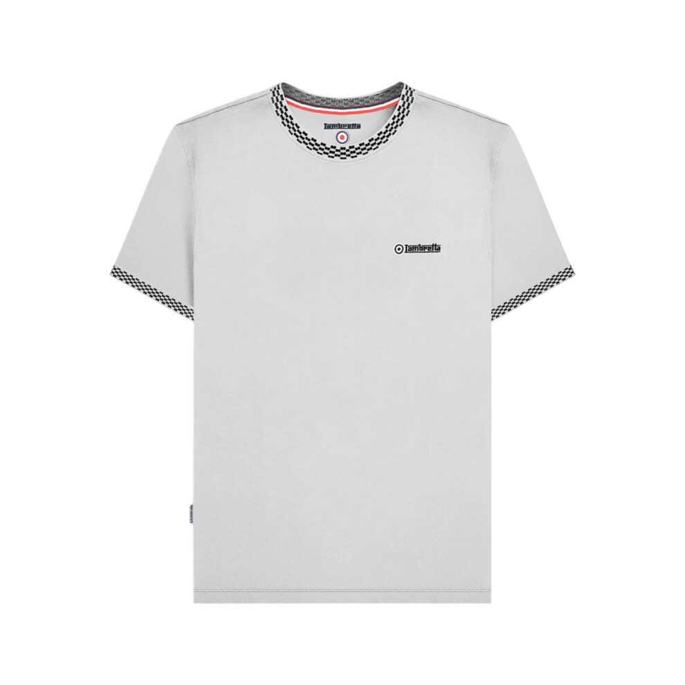 Lambretta (Xl, White) Mens Two Tone Ringer T-Shirt