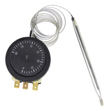 Temperature Controller for Water Tanks with Wire and Thermostat Knob 0-60C