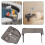 HotTub Table Tray with Adjustable Phone Holder, Inflatable HotTub Accessories with 2 Drink Holders, 3