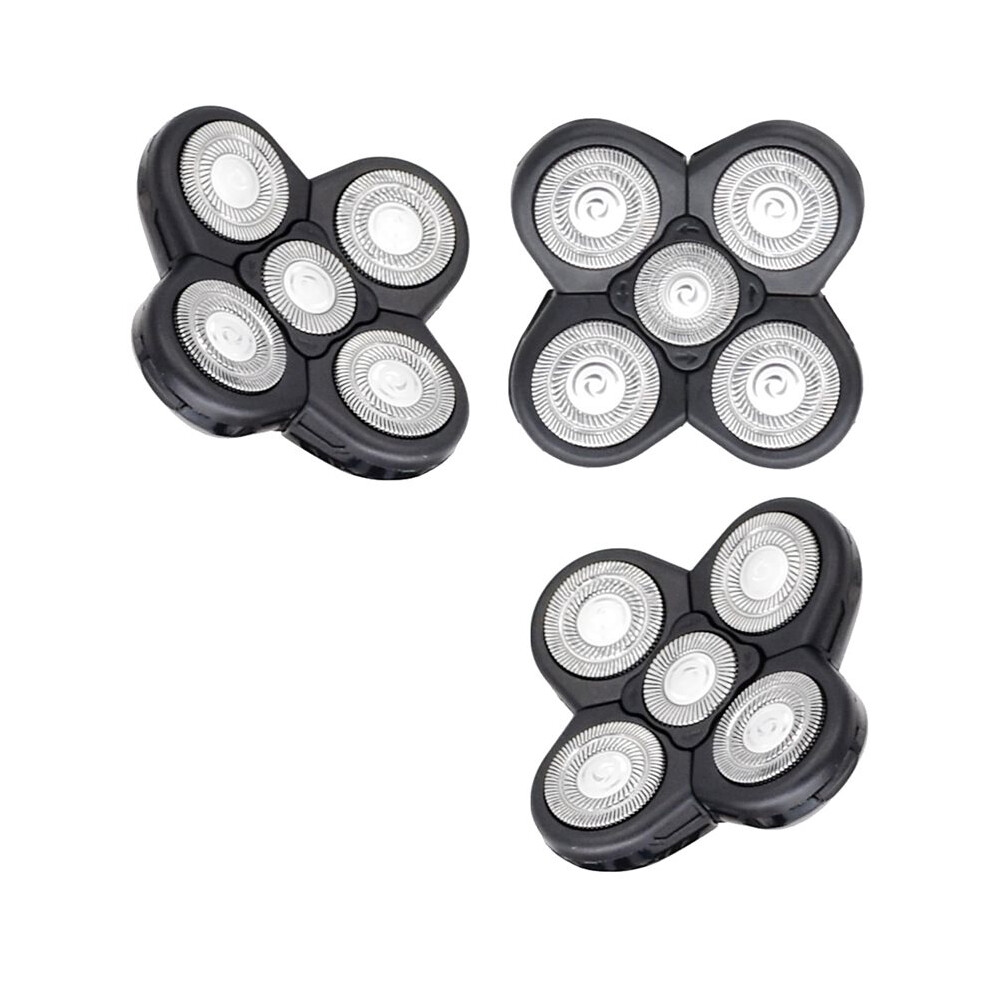 For Freebird Shaver Blades Refills, 5-Blade Replacement Heads for Bald Men