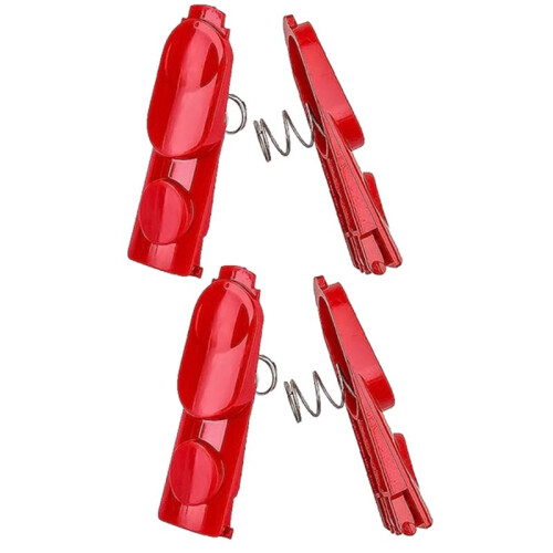 For Vacuum Cleaner for  Clip for  Tab Button Replacement with Spring (4 Pcs)