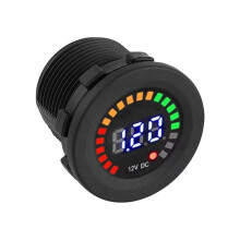 12V Universele Auto Motor Boot LED Digitale Voltmeter Paneel Voltmeter Monitor Gauge Display Auto Accessoires