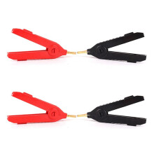 4 Szt. -Plated Copper Alligator Clip Kelvin Cztery Klipsy z Klipsami z Kaczego Dzioba